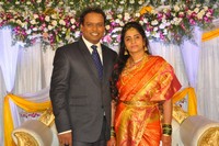 Comedian Harish Wedding Reception Photos